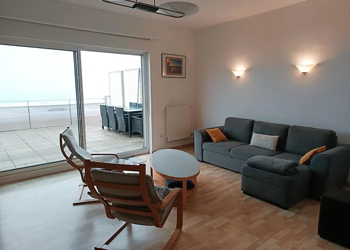 Appt Grande Terrasse Vue 6 Personnes Apartamento Dunkirk
